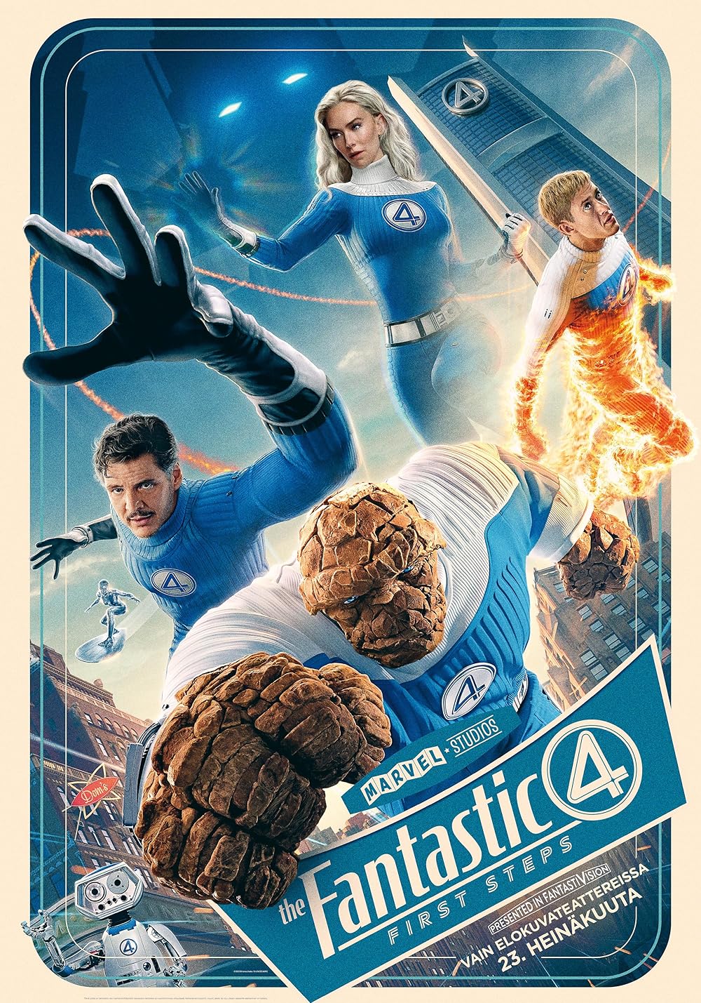 چهار شگفت‌انگیز: گام‌های نخست