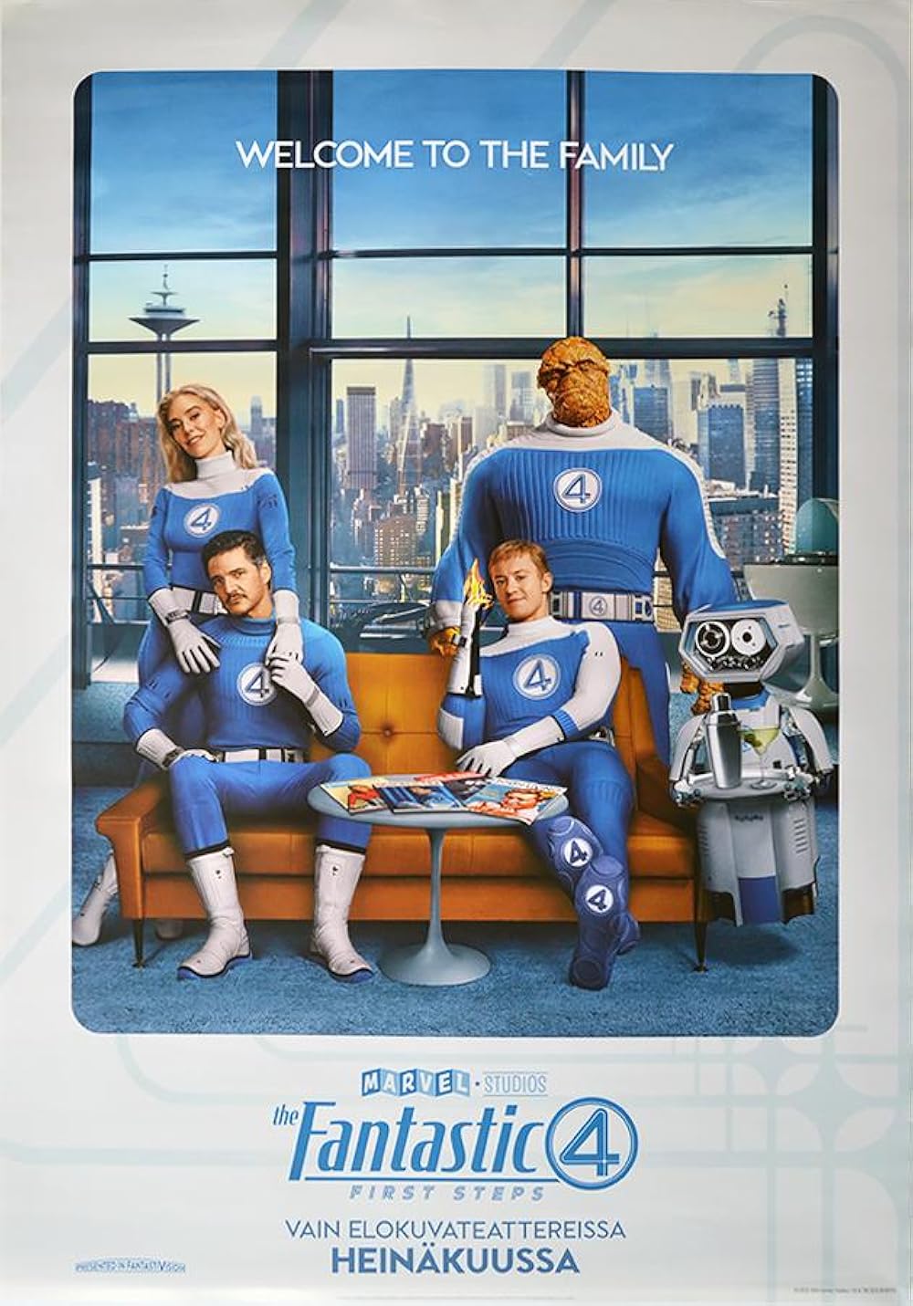 چهار شگفت‌انگیز: گام‌های نخست