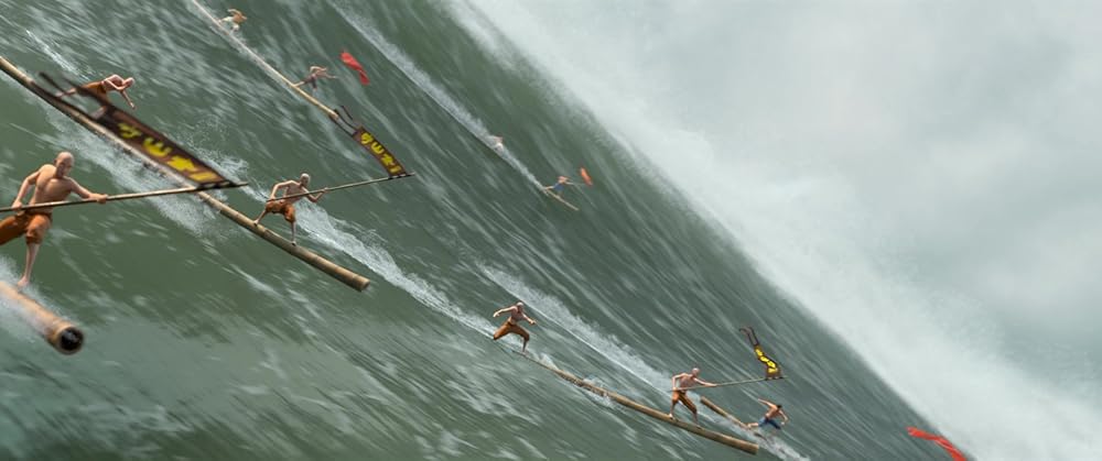 مار سفید: بر فراز آب