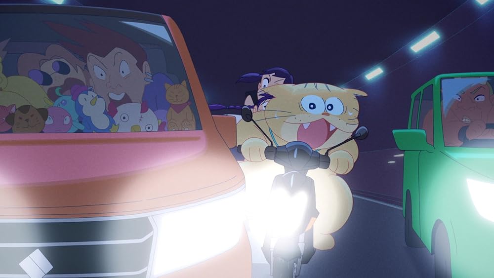 آنزو، گربه شبحی