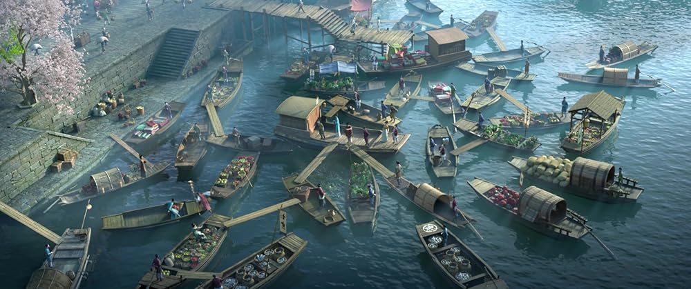 مار سفید: بر فراز آب