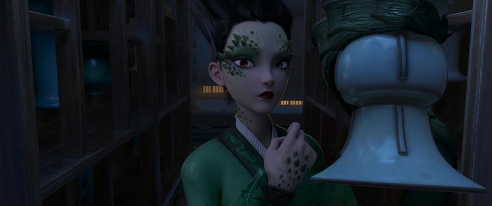 مار سفید: بر فراز آب