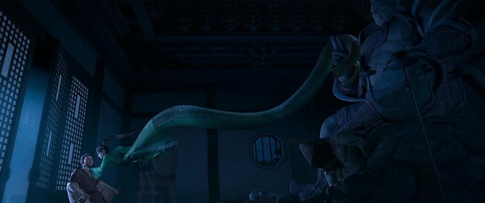 مار سفید: بر فراز آب