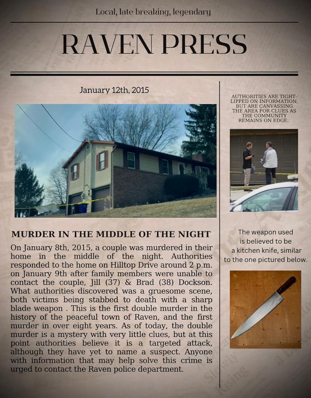 مردی با چتر سیاه