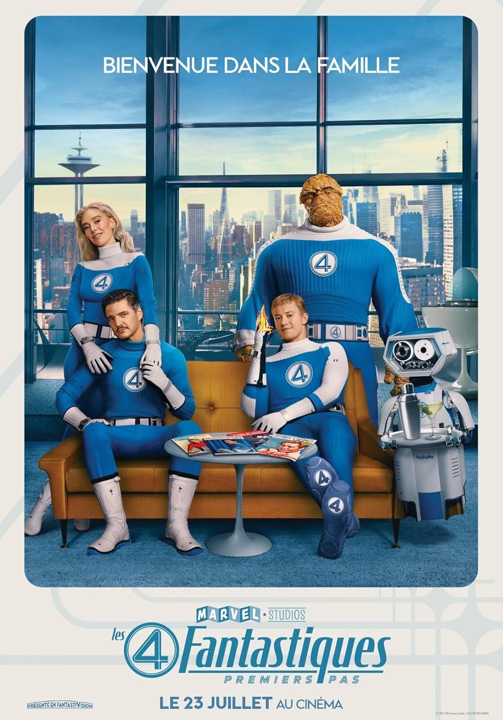 چهار شگفت‌انگیز: گام‌های نخست