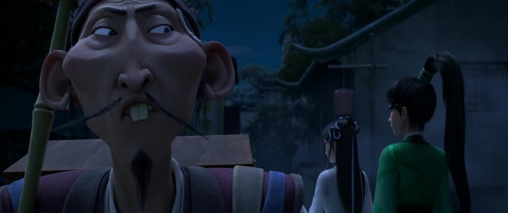 مار سفید: بر فراز آب