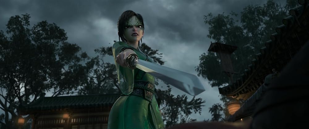 مار سفید: بر فراز آب