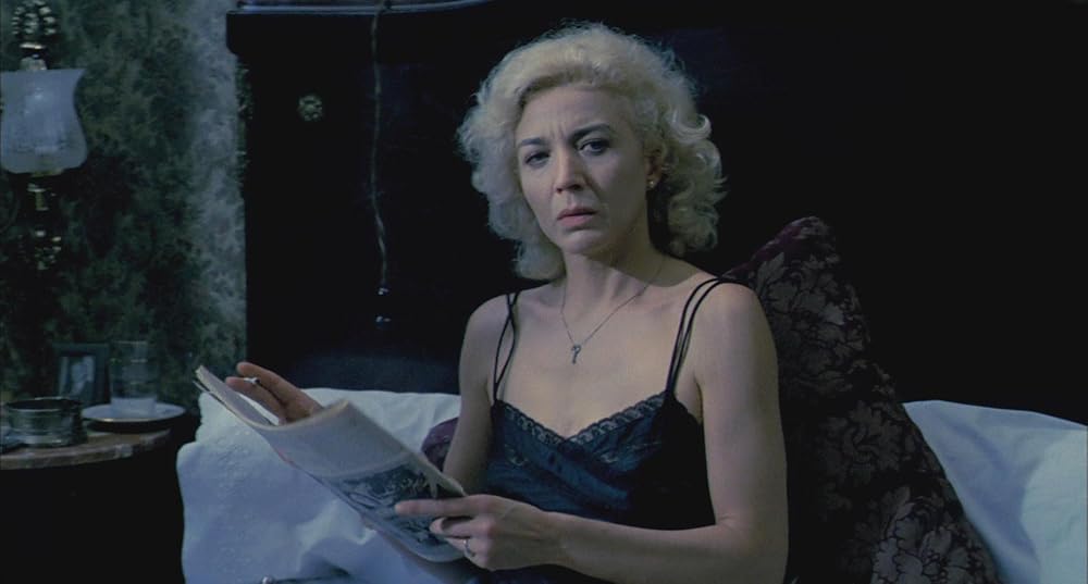 در یک قفسه شیشه ای