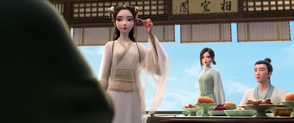 مار سفید: بر فراز آب