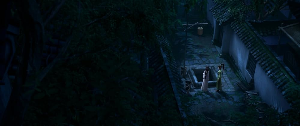 مار سفید: بر فراز آب