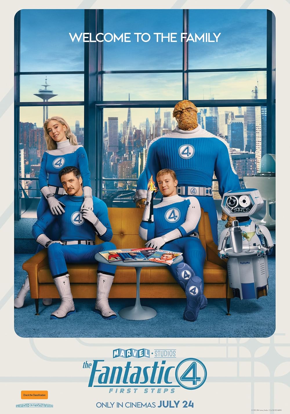 چهار شگفت‌انگیز: گام‌های نخست