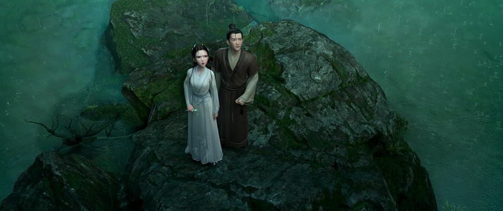 مار سفید: بر فراز آب