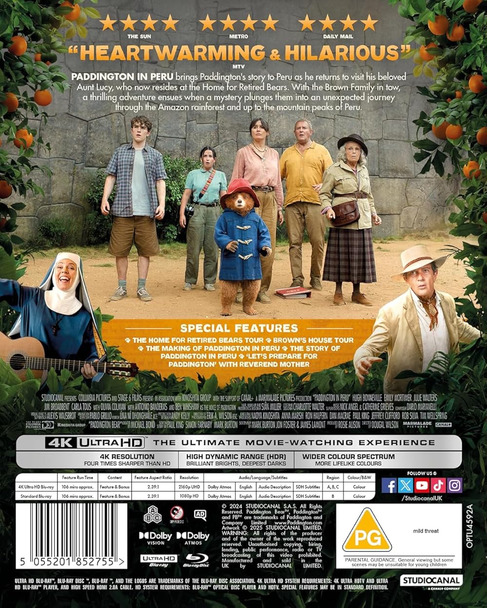 پدینگتون در پرو