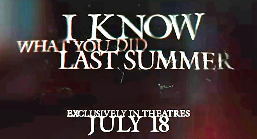 می‌دانم تابستان پیش چه کردی