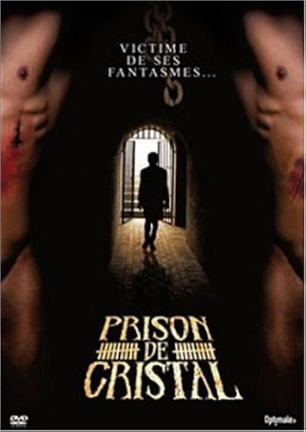 در یک قفسه شیشه ای