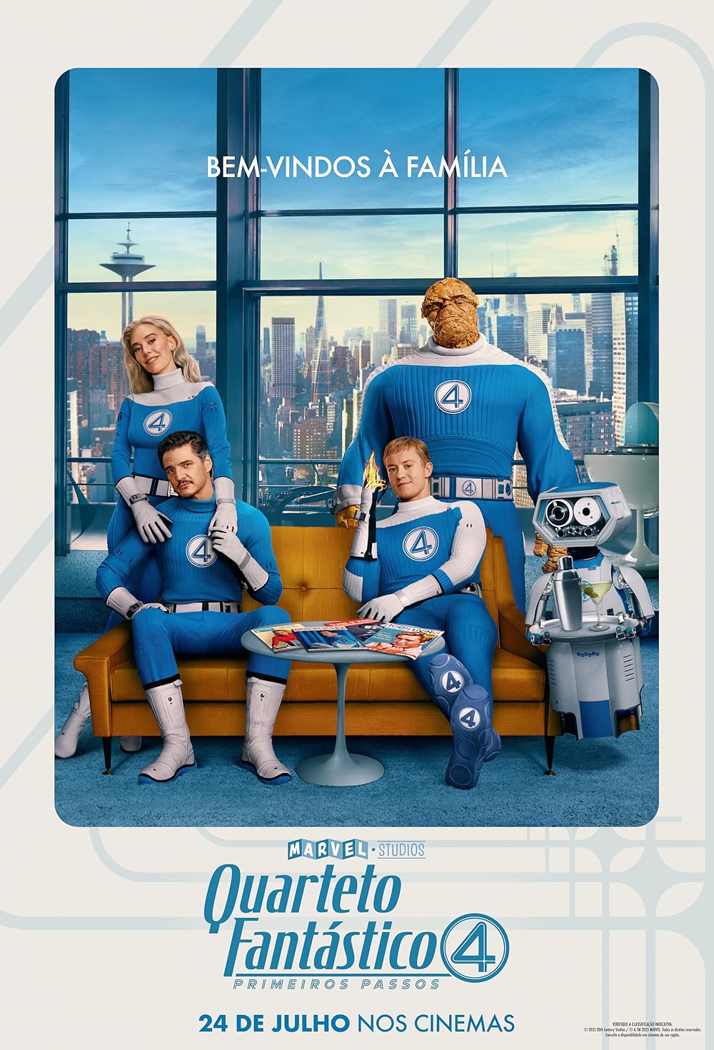 چهار شگفت‌انگیز: گام‌های نخست