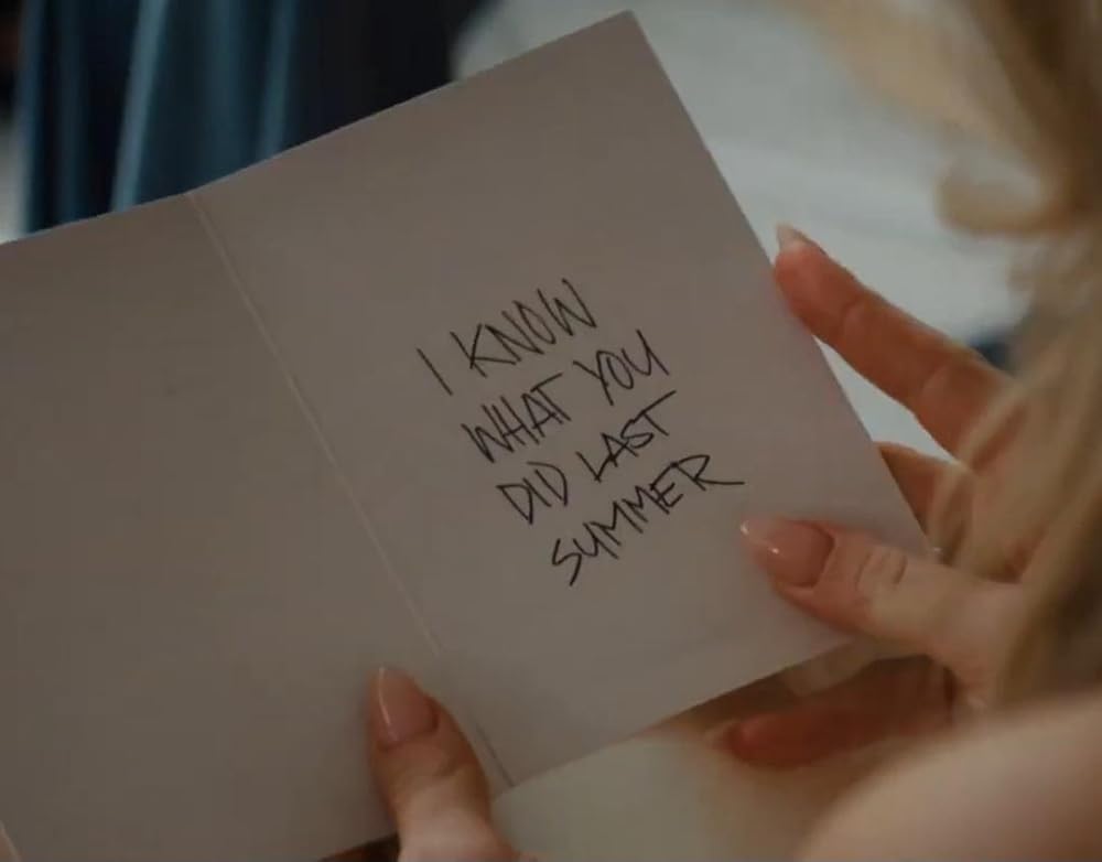 می‌دانم تابستان پیش چه کردی