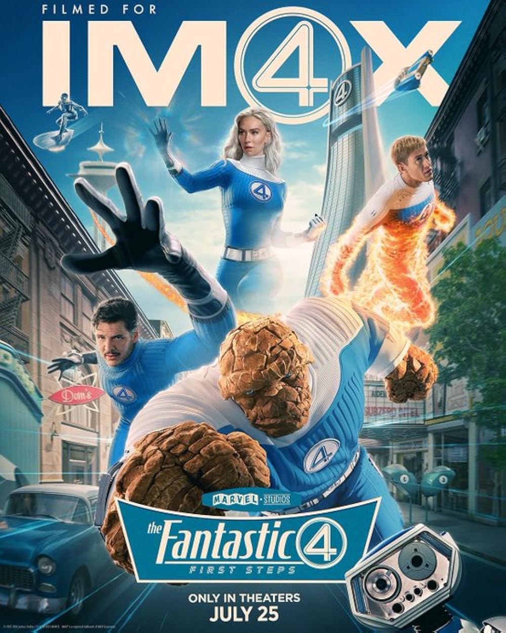 چهار شگفت‌انگیز: گام‌های نخست