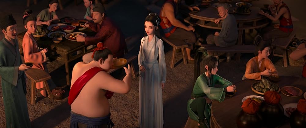 مار سفید: بر فراز آب