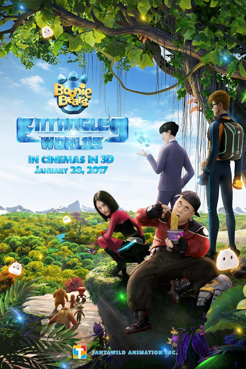 خرس های بونی: نجات جنگل