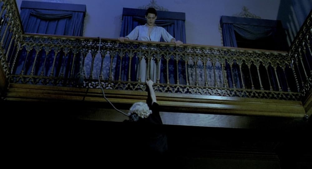 در یک قفسه شیشه ای