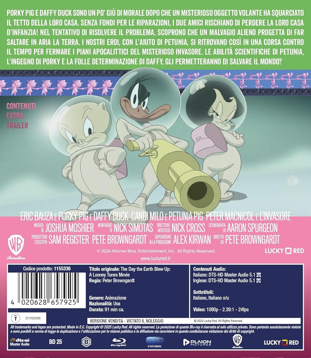 روزی که زمین منفجر شد: فیلم لونی تونز