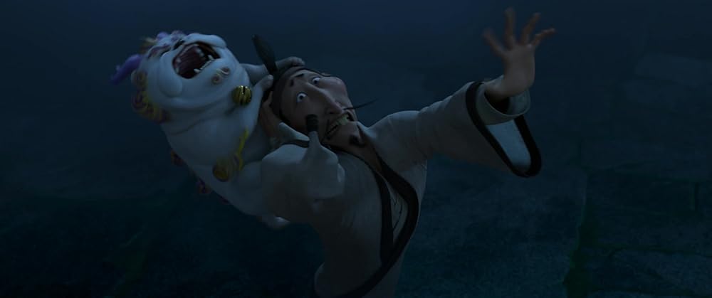 مار سفید: بر فراز آب