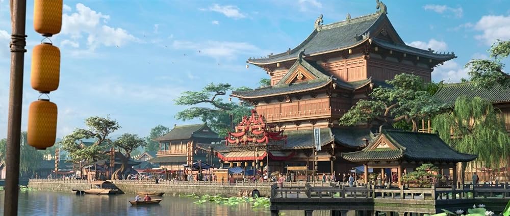 مار سفید: بر فراز آب