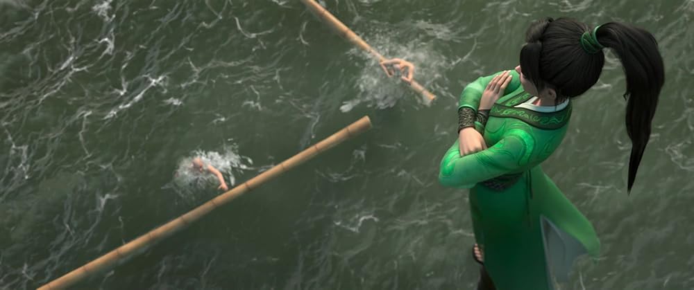 مار سفید: بر فراز آب